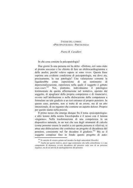 «UNIVERSITÀ». RI-CAPITOLARE - 1997 - Società Amici del Pensiero