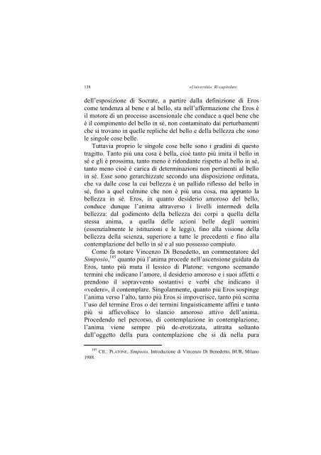 «UNIVERSITÀ». RI-CAPITOLARE - 1997 - Società Amici del Pensiero