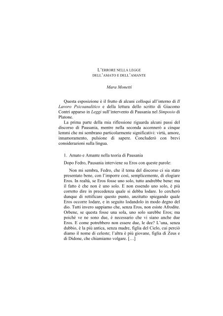 «UNIVERSITÀ». RI-CAPITOLARE - 1997 - Società Amici del Pensiero