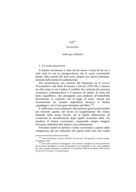 «UNIVERSITÀ». RI-CAPITOLARE - 1997 - Società Amici del Pensiero