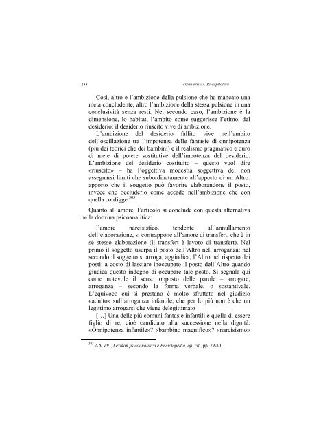 «UNIVERSITÀ». RI-CAPITOLARE - 1997 - Società Amici del Pensiero