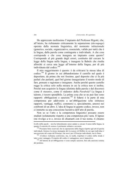 «UNIVERSITÀ». RI-CAPITOLARE - 1997 - Società Amici del Pensiero