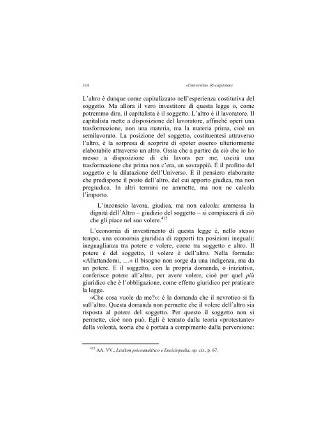 «UNIVERSITÀ». RI-CAPITOLARE - 1997 - Società Amici del Pensiero