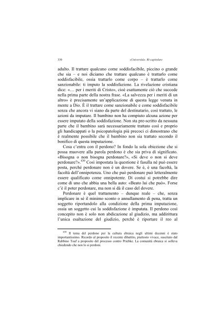 «UNIVERSITÀ». RI-CAPITOLARE - 1997 - Società Amici del Pensiero