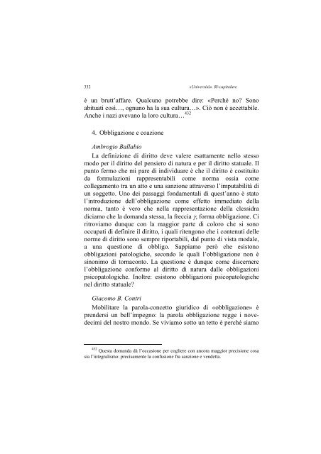 «UNIVERSITÀ». RI-CAPITOLARE - 1997 - Società Amici del Pensiero