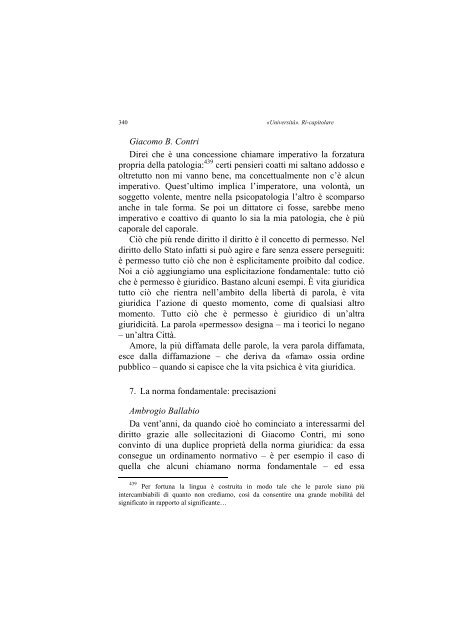 «UNIVERSITÀ». RI-CAPITOLARE - 1997 - Società Amici del Pensiero