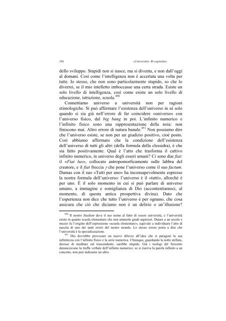 «UNIVERSITÀ». RI-CAPITOLARE - 1997 - Società Amici del Pensiero