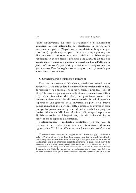 «UNIVERSITÀ». RI-CAPITOLARE - 1997 - Società Amici del Pensiero