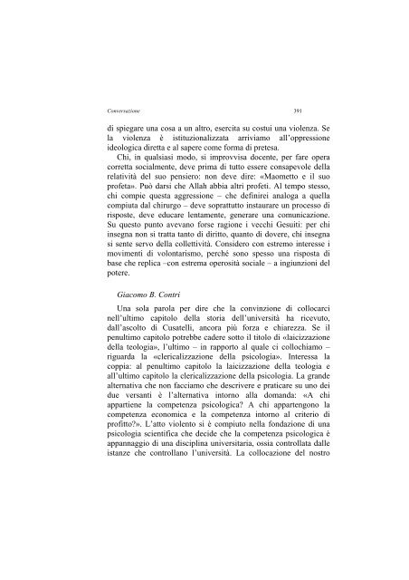 «UNIVERSITÀ». RI-CAPITOLARE - 1997 - Società Amici del Pensiero