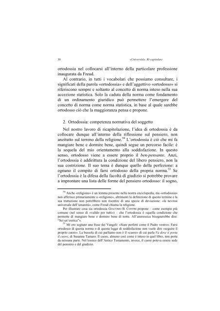 «UNIVERSITÀ». RI-CAPITOLARE - 1997 - Società Amici del Pensiero