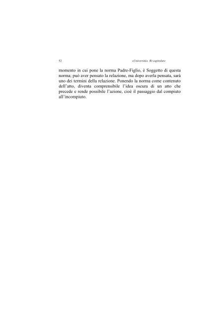 «UNIVERSITÀ». RI-CAPITOLARE - 1997 - Società Amici del Pensiero