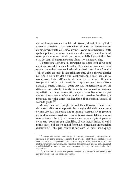 «UNIVERSITÀ». RI-CAPITOLARE - 1997 - Società Amici del Pensiero