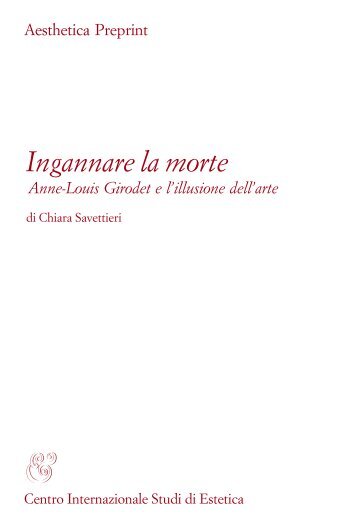 Ingannare la morte - Università di Palermo