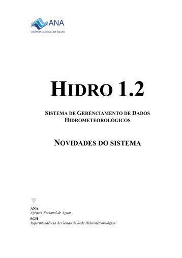 HIDRO 1.2 - Ana