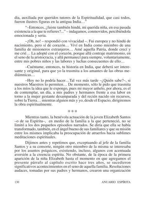 Anuario Espírita 2011 - ¡Bienvenido a Mensaje Fraternal!