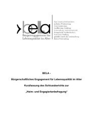 Kurzfassung des Berichts - Bela