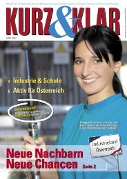 kurz & klar (Mitarbeitermagazin) März 2007 (Ausgabe Wien