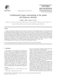 Combinational image watermarking in the spatial and frequency ...