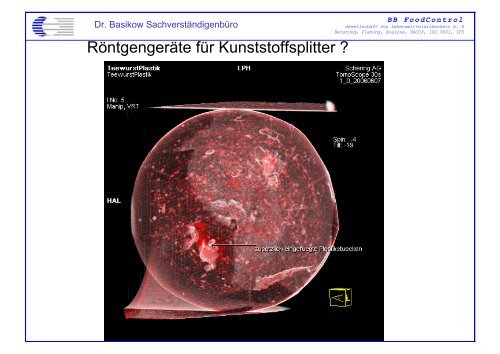 EU-Zulassung - Fleischerei-Berufsgenossenschaft