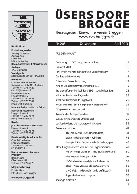 Datei öffnen - evb-bruggen.ch