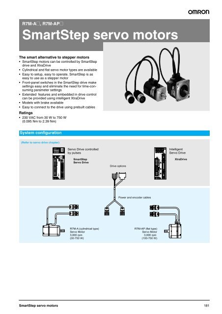 SmartStep servo motors