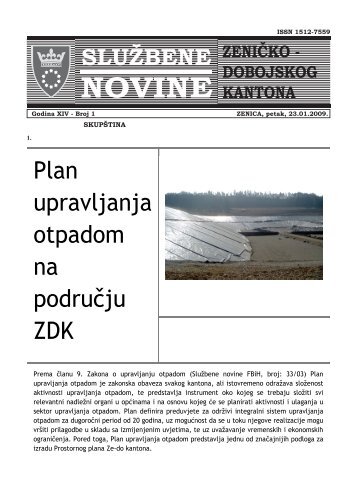 službene novine zeničko - dobojskog kantona - Zeničko-dobojski ...