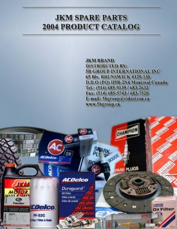 automotive spare parts products - SMC