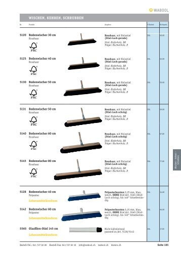 09_Wischen - Kehren - Schrubben - Wabool