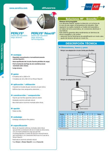 France Air Catálogo de Difusión