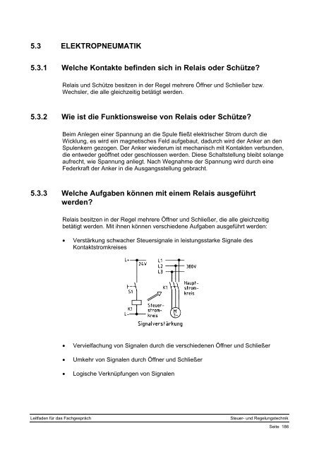 5.3.2 Wie ist die Funktionsweise von Relais od