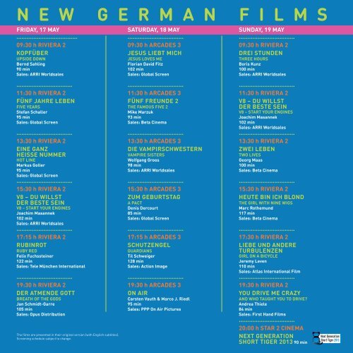 here - German Films