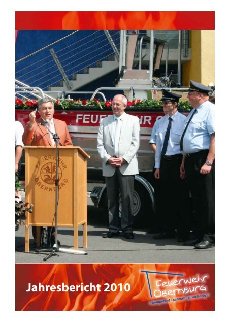 Jahresbericht 2010 - Feuerwehr Obernburg