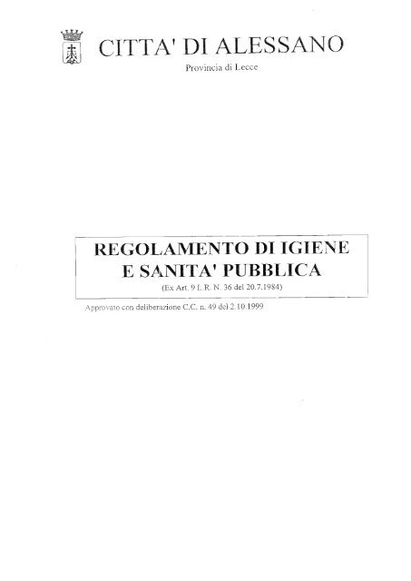 regolamento_56662536.. - Comune di Alessano