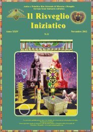 IL RISVEGLIO INIZIATICO - Novembre 2012 - Antico e Primitivo Rito ...