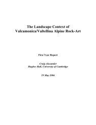 The Landscape Context of Valcamonica/Valtellina Alpine Rock-Art