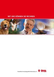 Imagebroschüre. - tvn Tierärztliche Verrechnungsstelle Niedersachsen