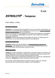 P 113 — ESTROLITH ® - Temporex