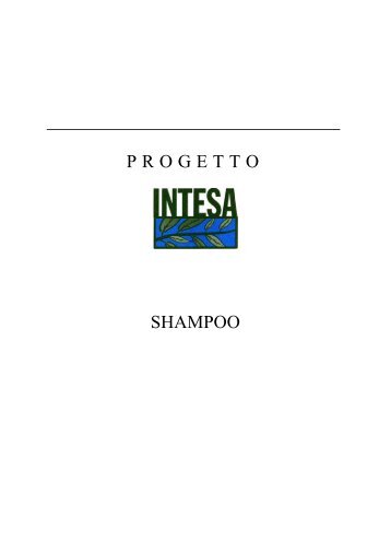 Monografia Shampoo - Intesa Unifarm