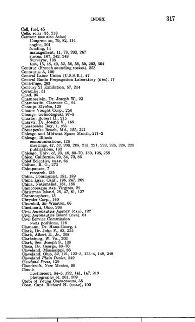 Astronautical and Aeronautical Events of 1962 - NASA's History Office