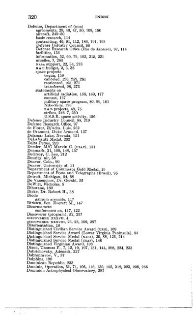 Astronautical and Aeronautical Events of 1962 - NASA's History Office