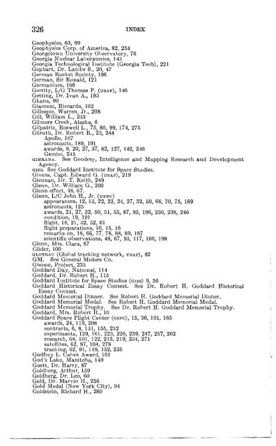 Astronautical and Aeronautical Events of 1962 - NASA's History Office