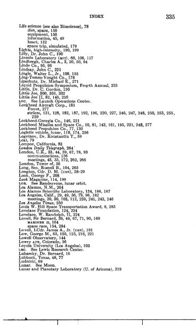 Astronautical and Aeronautical Events of 1962 - NASA's History Office