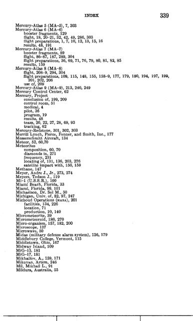 Astronautical and Aeronautical Events of 1962 - NASA's History Office