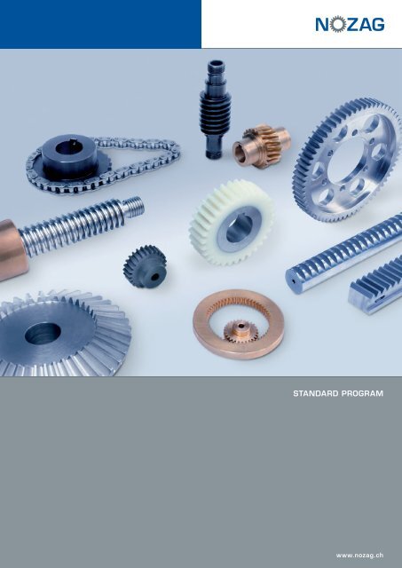 Gears: precision, commercial, inch, and metric sizes