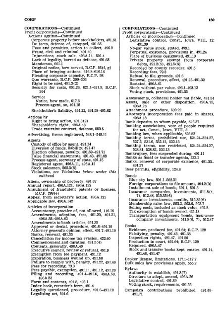 1962 Iowa Code Index.pdf - Iowa Legislature - State of Iowa