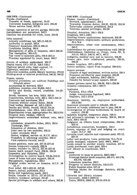 1962 Iowa Code Index.pdf - Iowa Legislature - State of Iowa