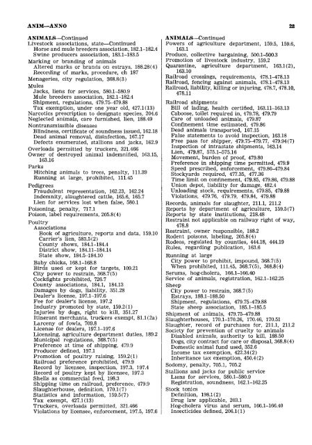 1962 Iowa Code Index.pdf - Iowa Legislature - State of Iowa