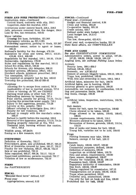 1962 Iowa Code Index.pdf - Iowa Legislature - State of Iowa