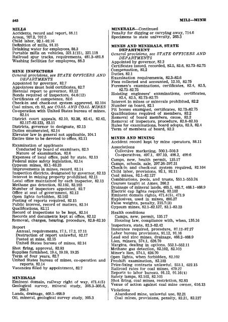 1962 Iowa Code Index.pdf - Iowa Legislature - State of Iowa