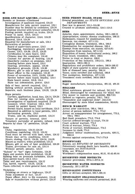 1962 Iowa Code Index.pdf - Iowa Legislature - State of Iowa